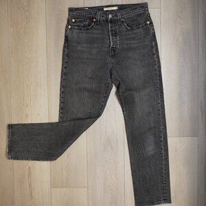 Levi’s Wedgie Straight – Black Wash size 28